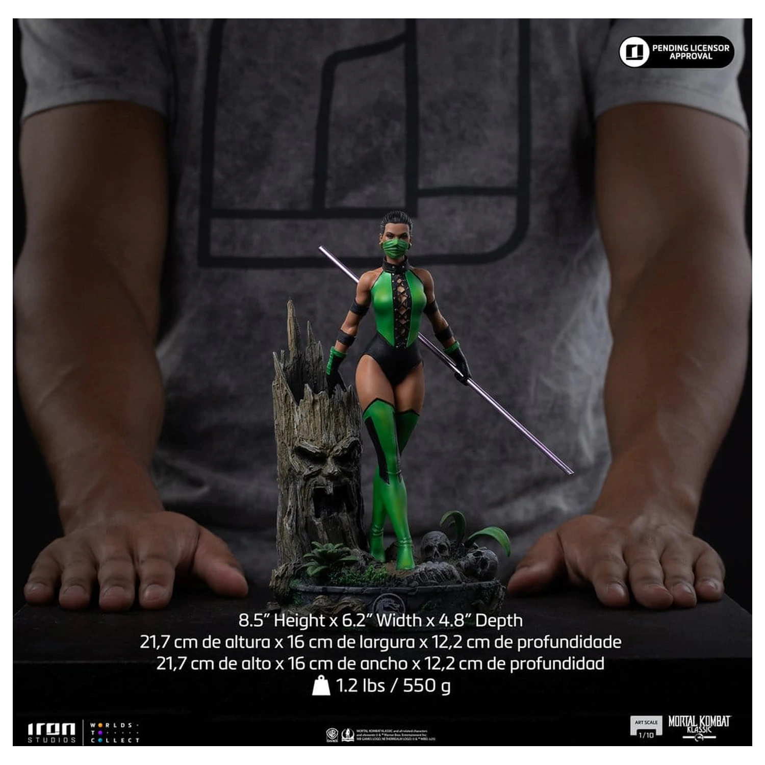 Mortal Kombat Art Scale kip 1/10 Jade 22 cm fotografija izdelka