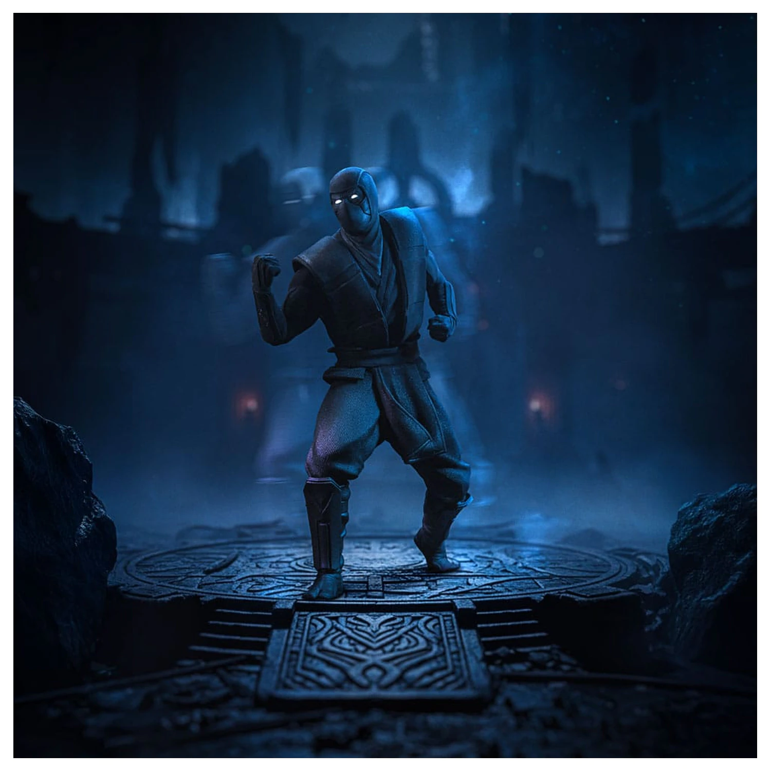 Mortal Kombat Art Scale kip 1/10 Noob Saibot (Ninjas Collection) 21 cm fotografija izdelka