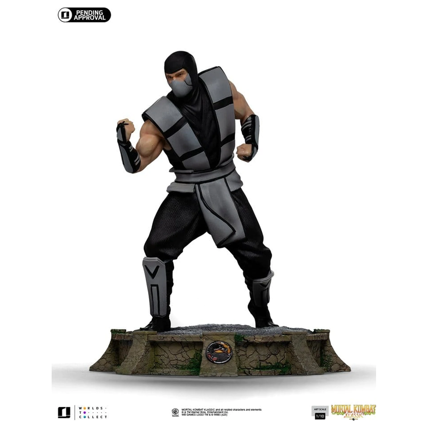 Mortal Kombat Umetniška Skalirana Kip 1/10 Smoke 21 cm fotografija izdelka