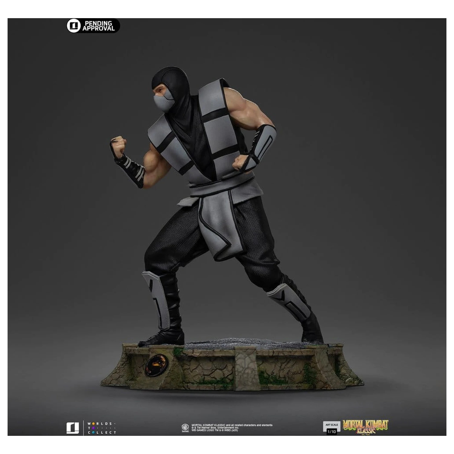 Mortal Kombat Umetniška Skalirana Kip 1/10 Smoke 21 cm fotografija izdelka
