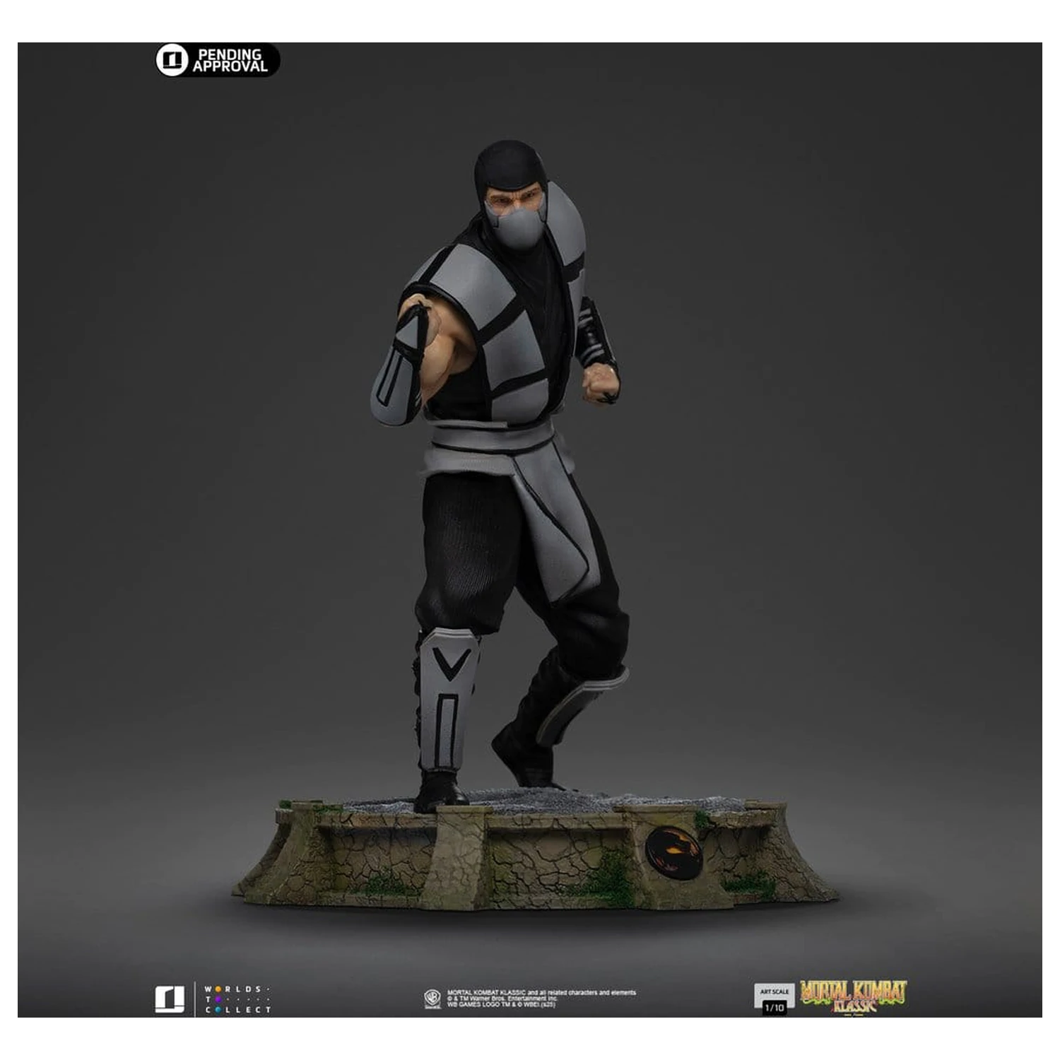 Mortal Kombat Umetniška Skalirana Kip 1/10 Smoke 21 cm fotografija izdelka