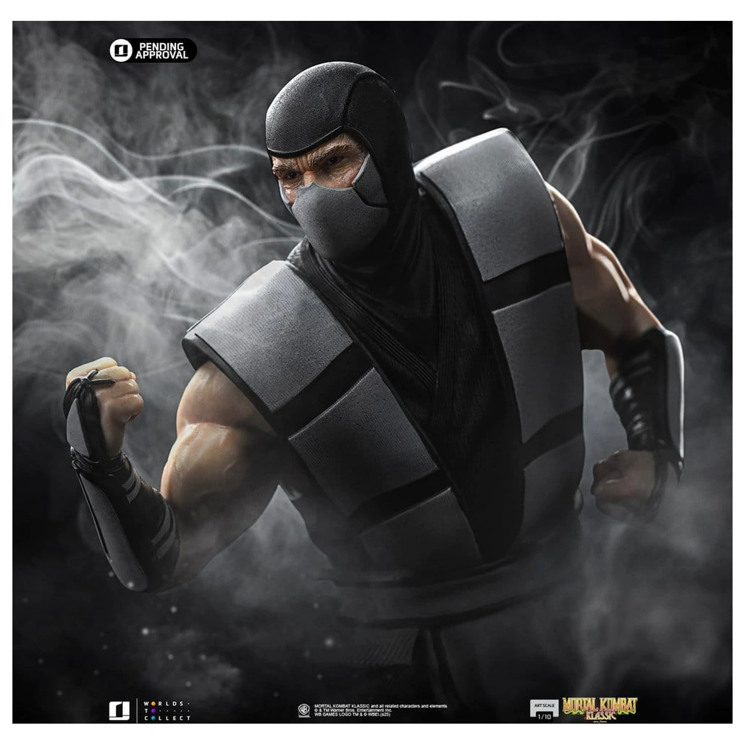 Mortal Kombat Umetniška Skalirana Kip 1/10 Smoke 21 cm fotografija izdelka