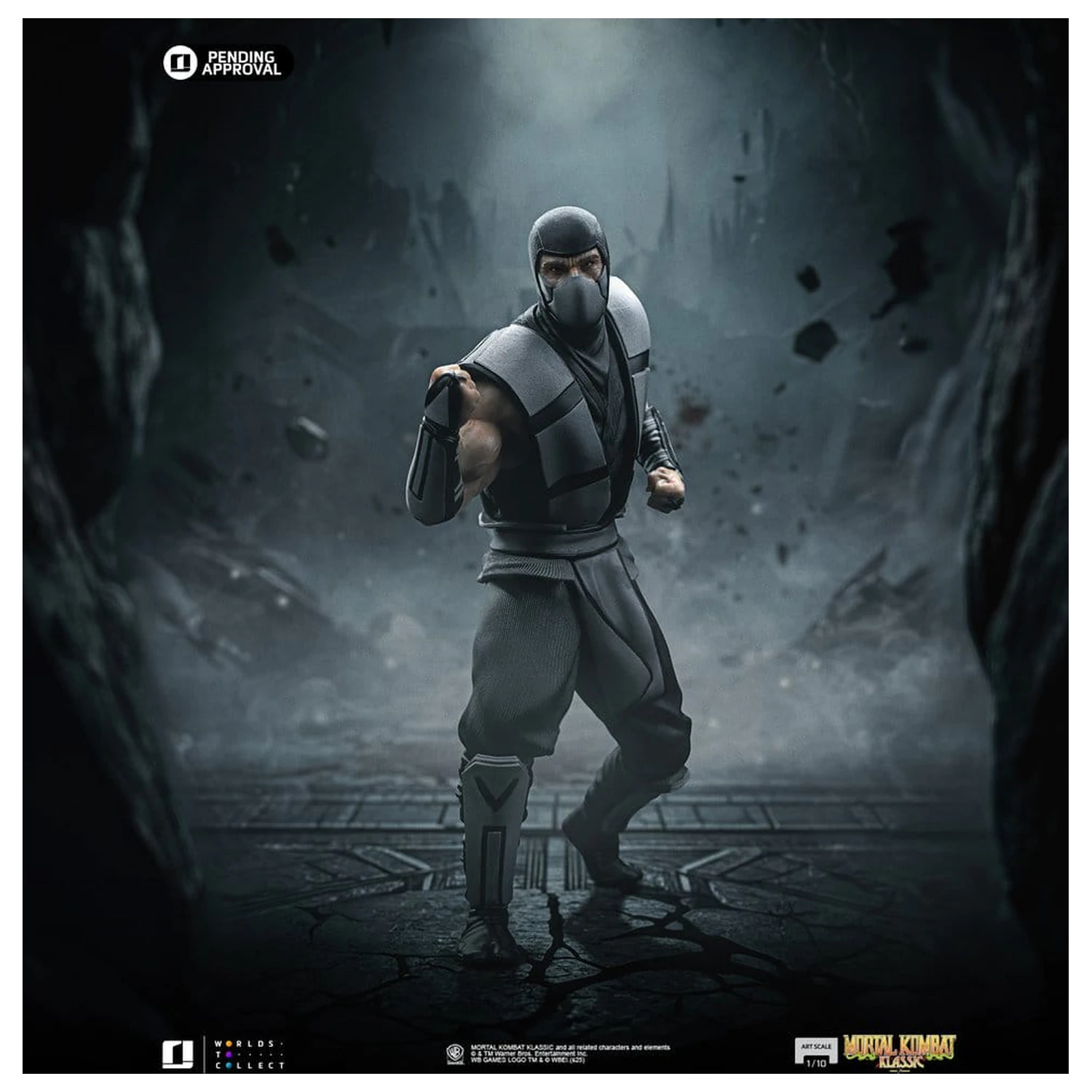 Mortal Kombat Umetniška Skalirana Kip 1/10 Smoke 21 cm fotografija izdelka