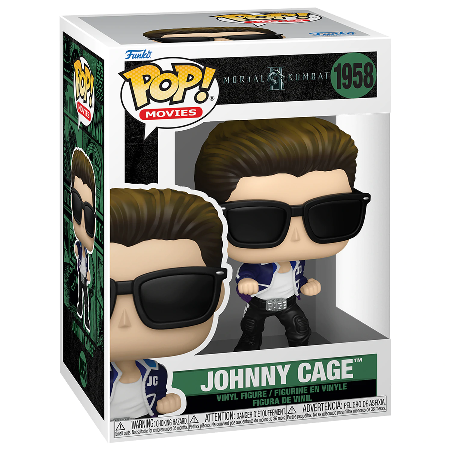 Mortal Kombat II (2026) Funko POP! Games Vinilna figura Johnny Cage 9 cm fotografija izdelka