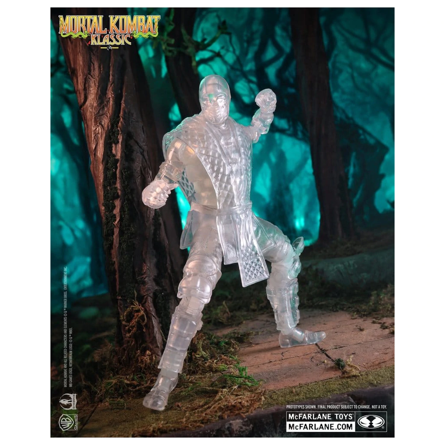 Mortal Kombat Klassic akcijska figura Reptile (Invisible) 18 cm fotografija izdelka