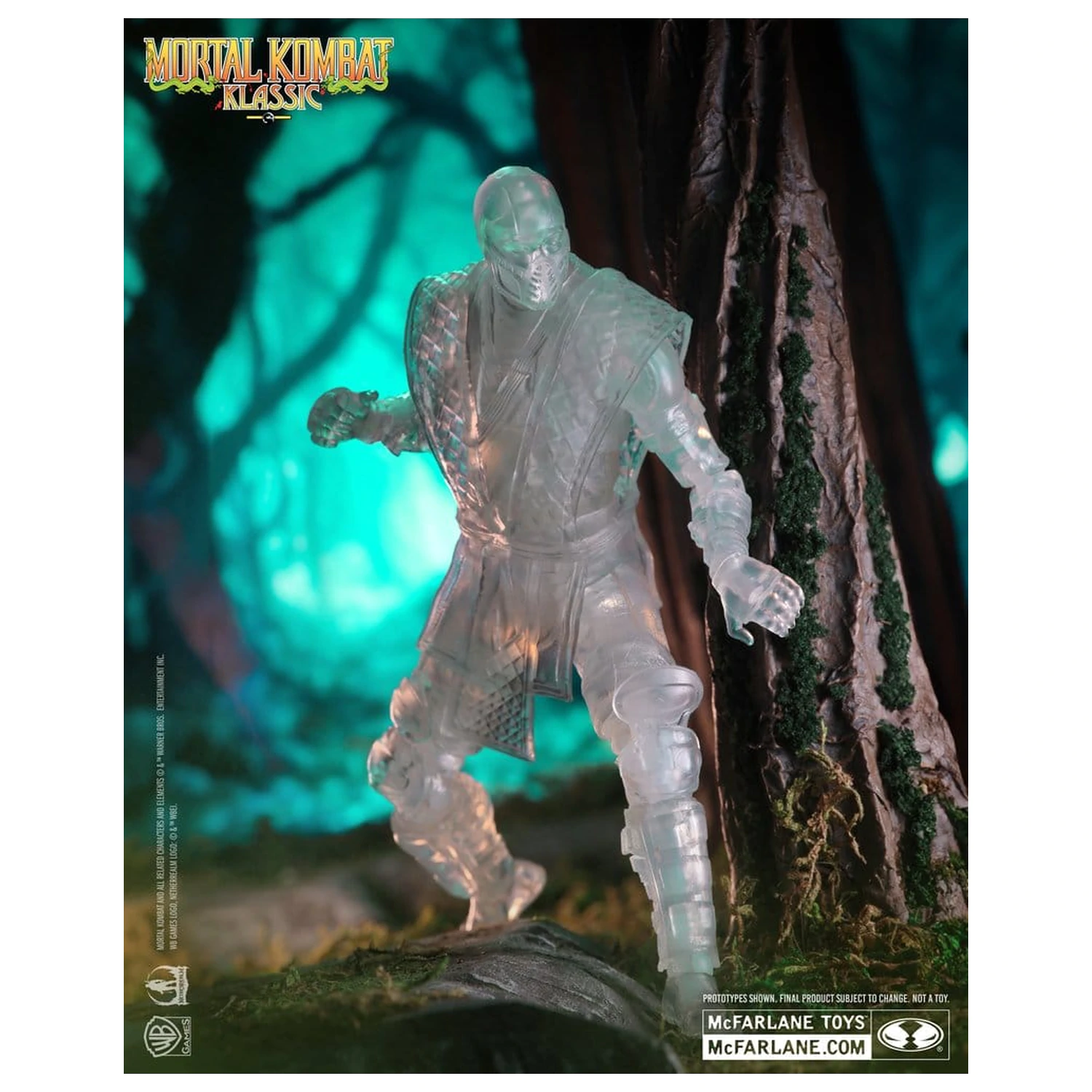 Mortal Kombat Klassic akcijska figura Reptile (Invisible) 18 cm fotografija izdelka