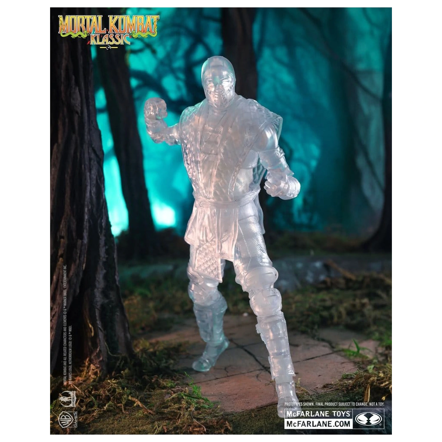 Mortal Kombat Klassic akcijska figura Reptile (Invisible) 18 cm fotografija izdelka