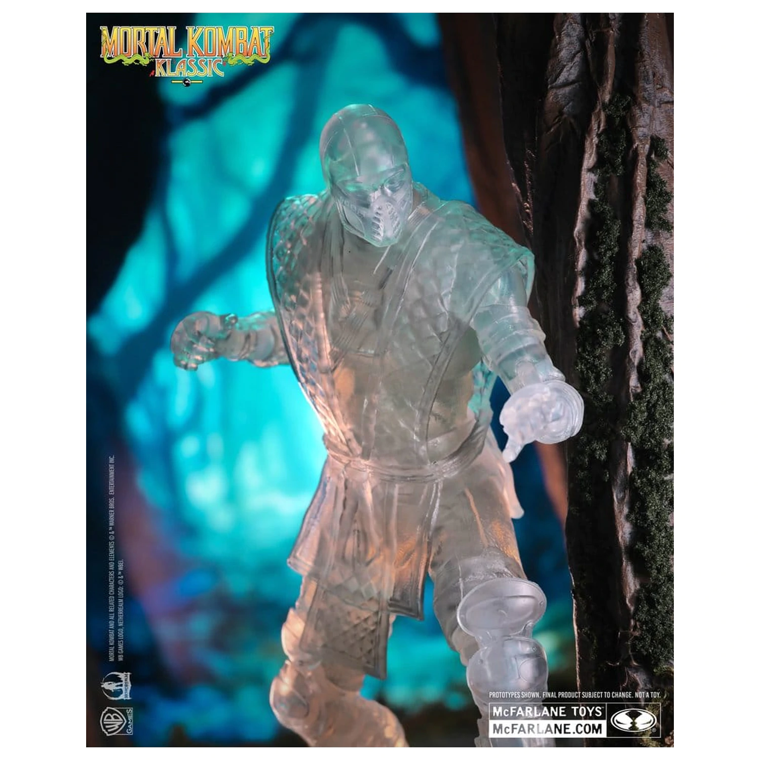 Mortal Kombat Klassic akcijska figura Reptile (Invisible) 18 cm fotografija izdelka