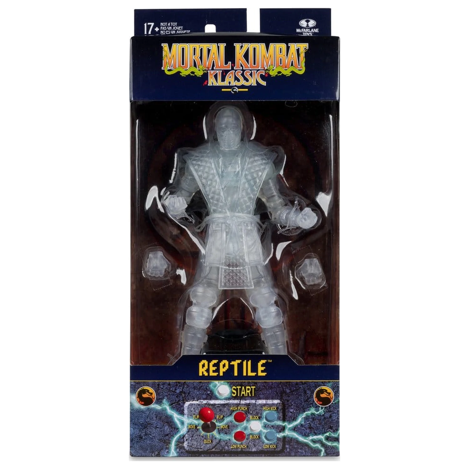 Mortal Kombat Klassic akcijska figura Reptile (Invisible) 18 cm fotografija izdelka