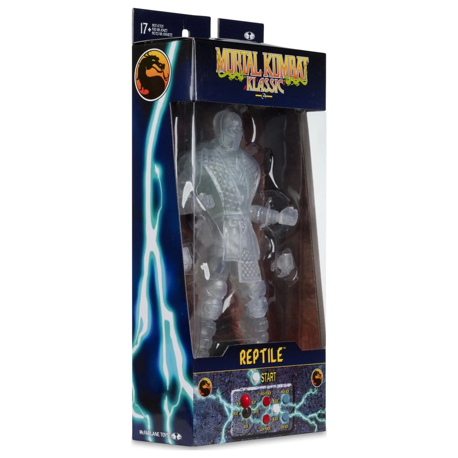 Mortal Kombat Klassic akcijska figura Reptile (Invisible) 18 cm fotografija izdelka