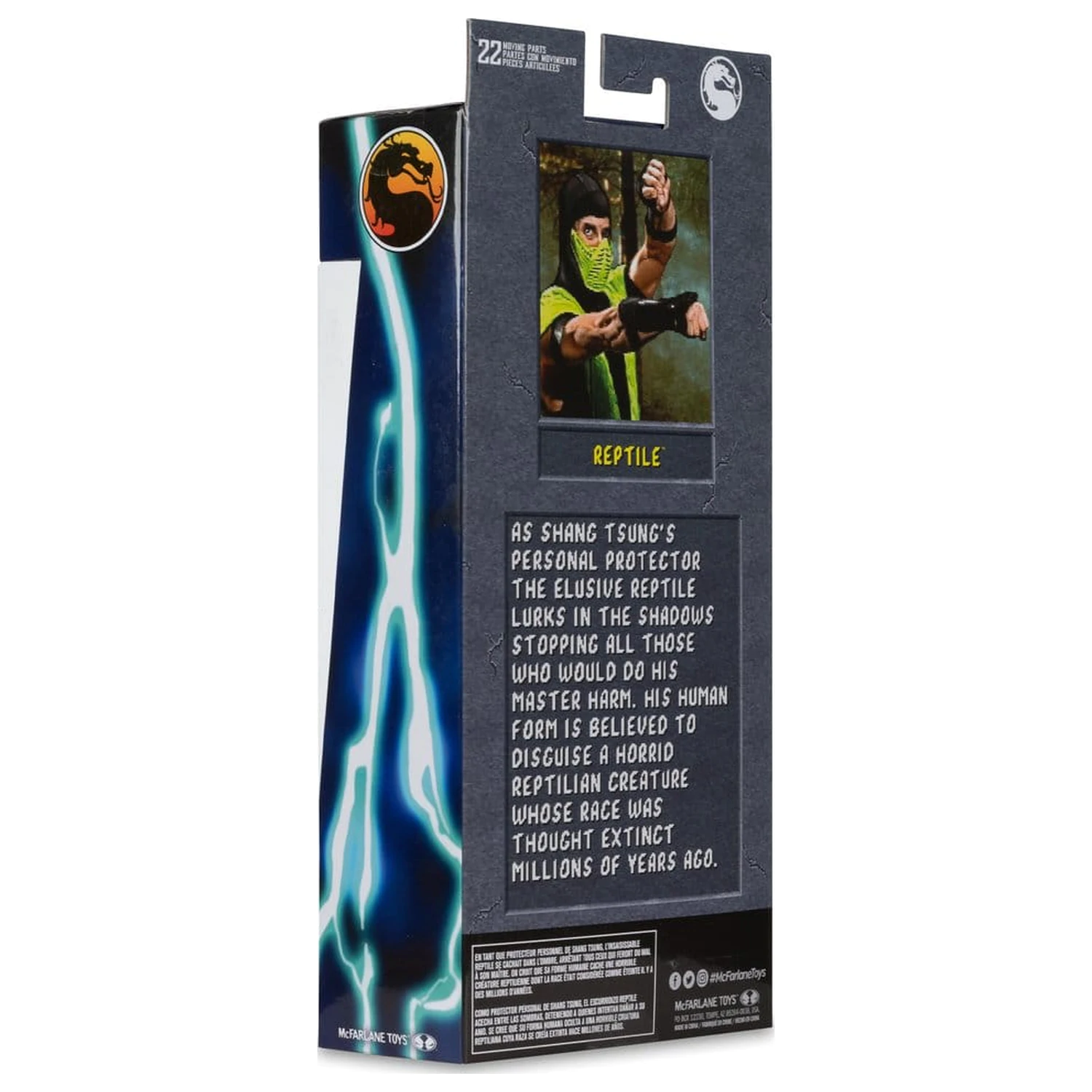 Mortal Kombat Klassic akcijska figura Reptile (Invisible) 18 cm fotografija izdelka