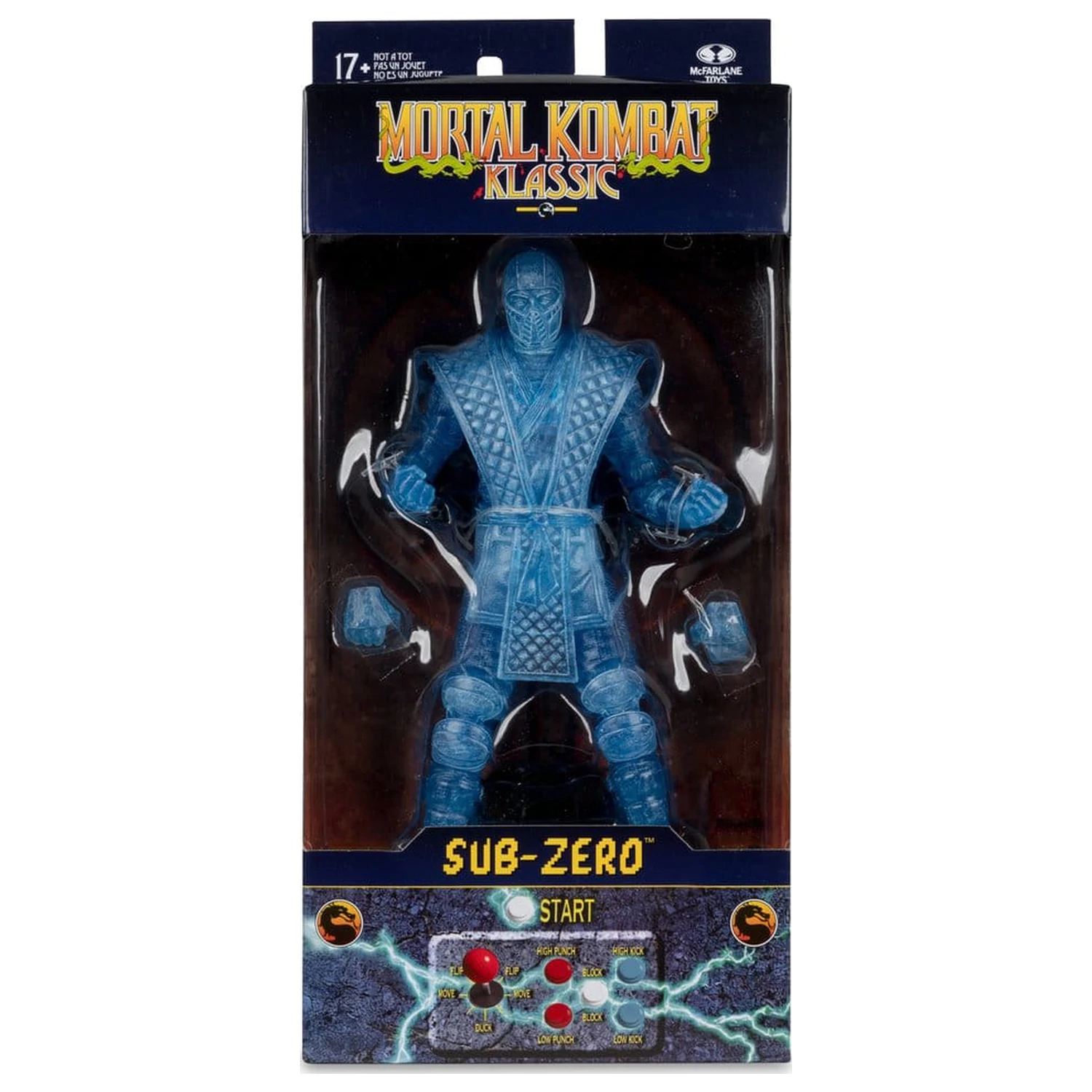Mortal Kombat Klassic akcijska figura Sub-Zero (Ice Clone) 18 cm fotografija izdelka