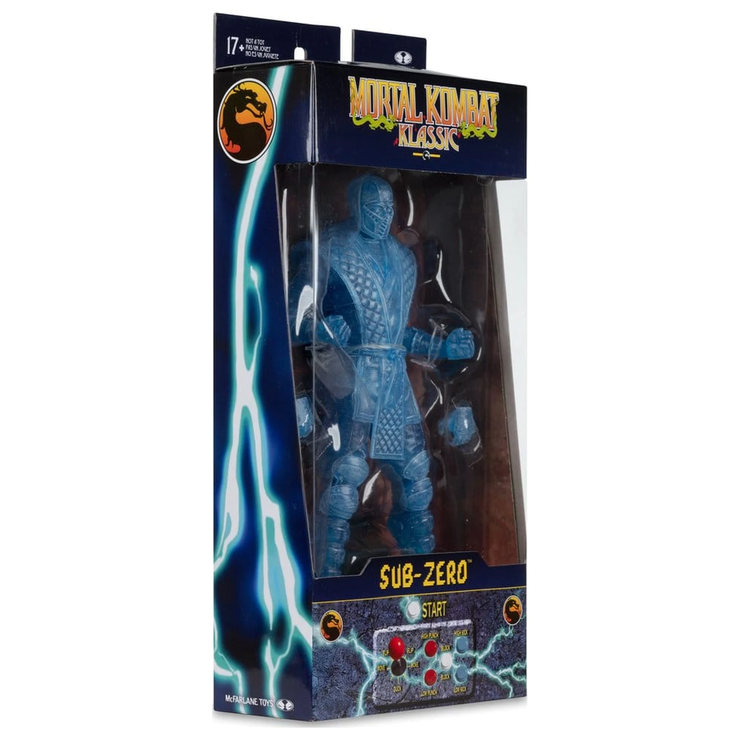 Mortal Kombat Klassic akcijska figura Sub-Zero (Ice Clone) 18 cm fotografija izdelka