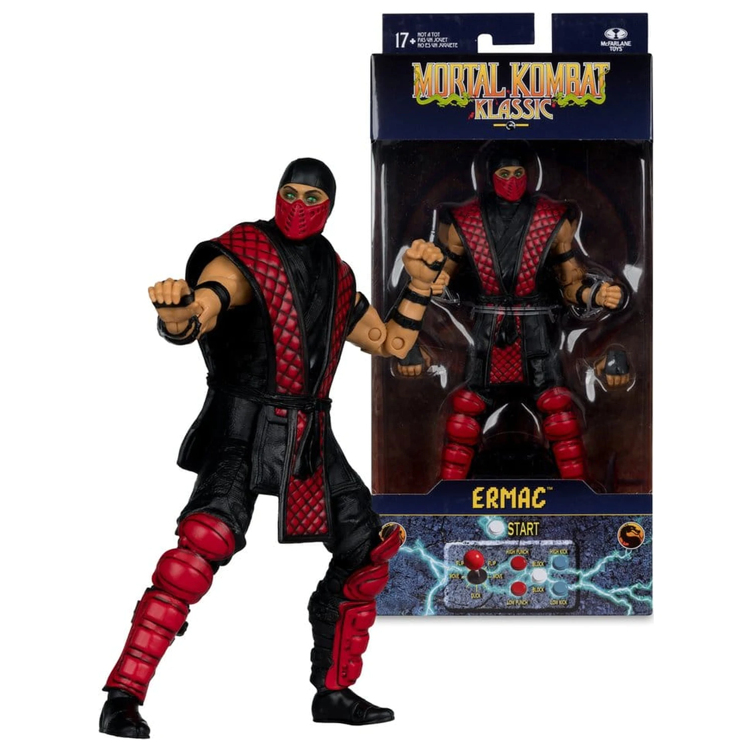 Mortal Kombat Klassics akcijska figura Ermac 18 cm fotografija izdelka