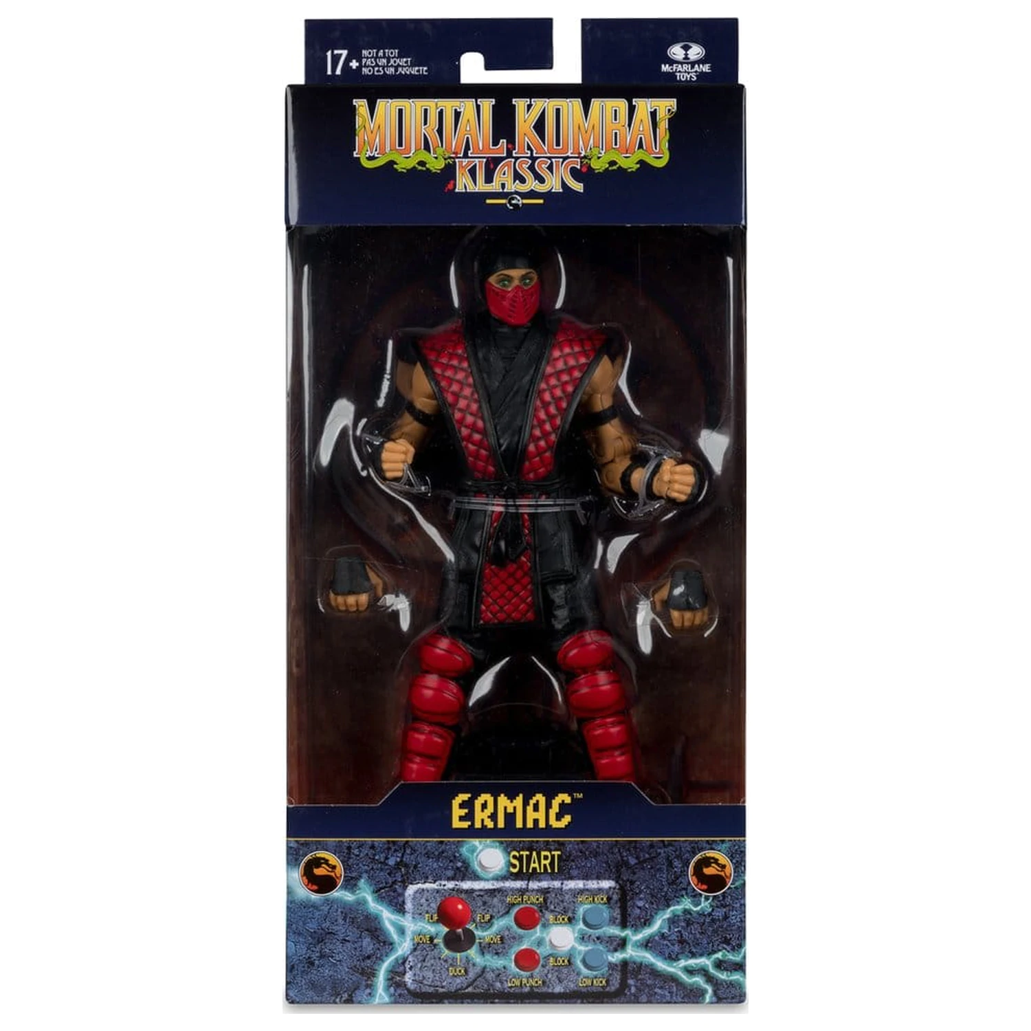 Mortal Kombat Klassics akcijska figura Ermac 18 cm fotografija izdelka