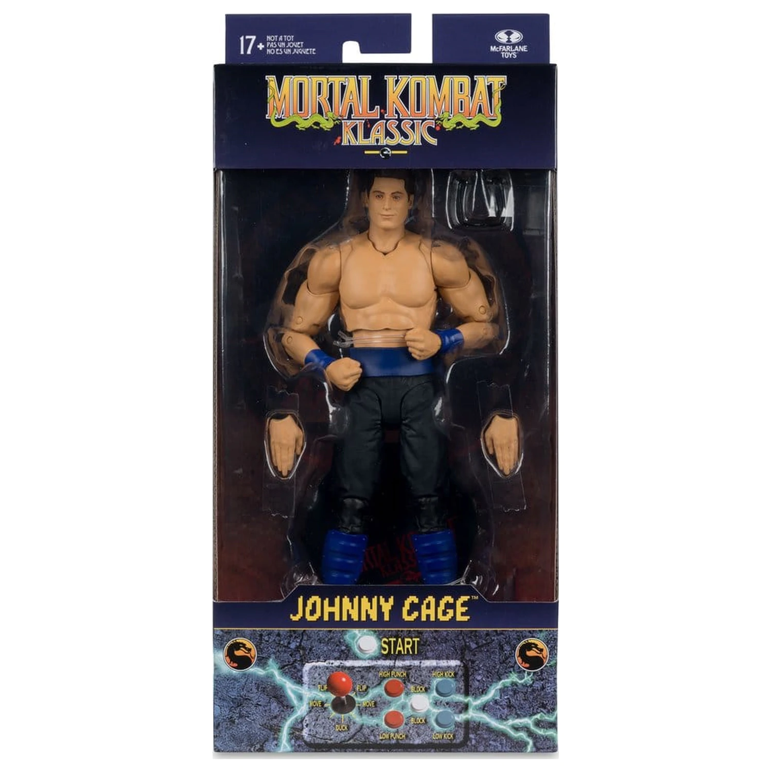 Mortal Kombat Klassics akcijska figura Johnny Cage 19 cm fotografija izdelka