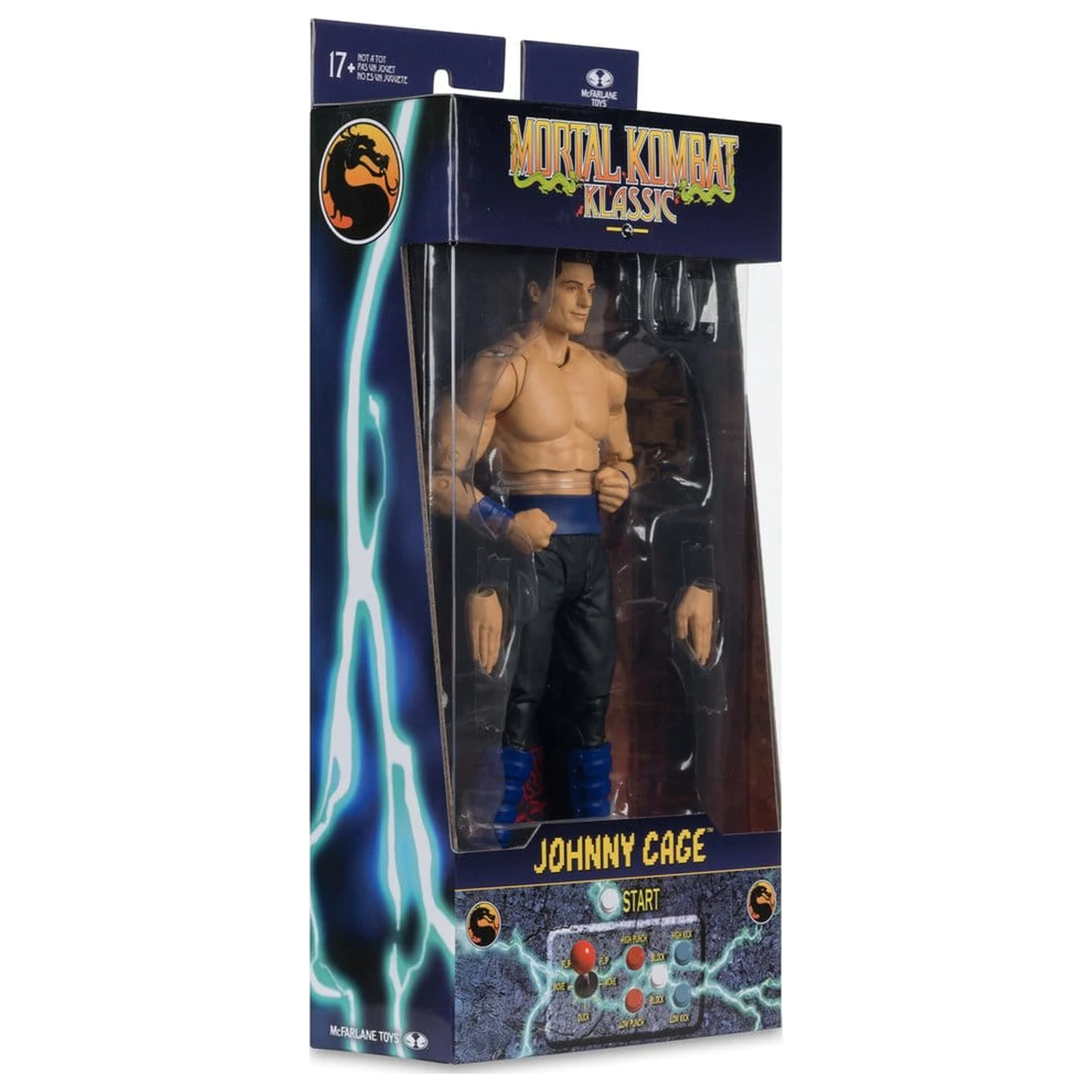 Mortal Kombat Klassics akcijska figura Johnny Cage 19 cm fotografija izdelka