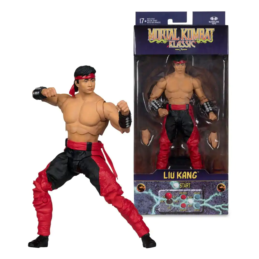Mortal Kombat Klassics akcijska figura Liu Kang 18 cm fotografija izdelka
