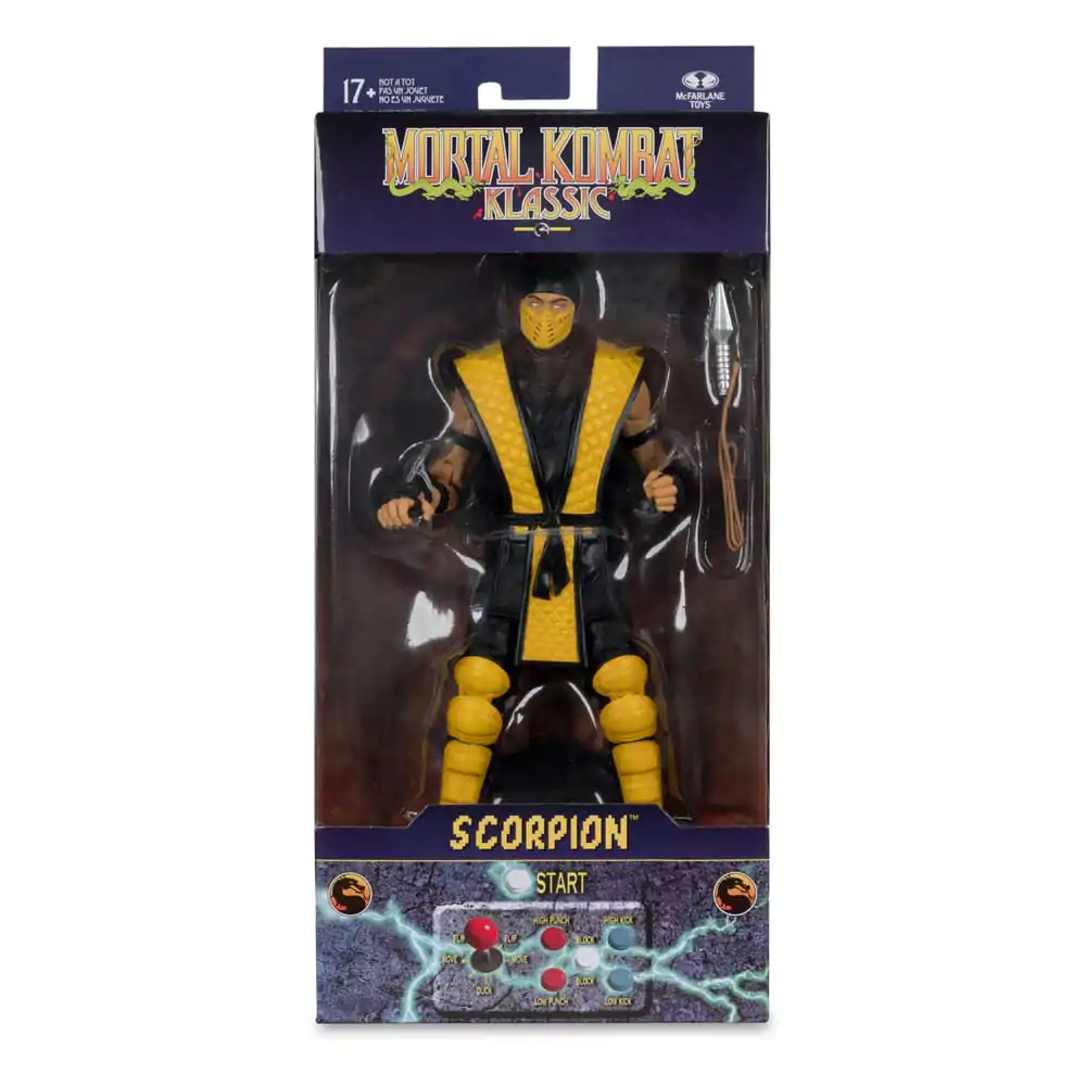 Mortal Kombat Klassics akcijska figura Scorpion 18 cm fotografija izdelka