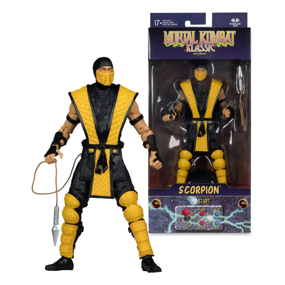 Mortal Kombat Klassics akcijska figura Scorpion 18 cm fotografija izdelka