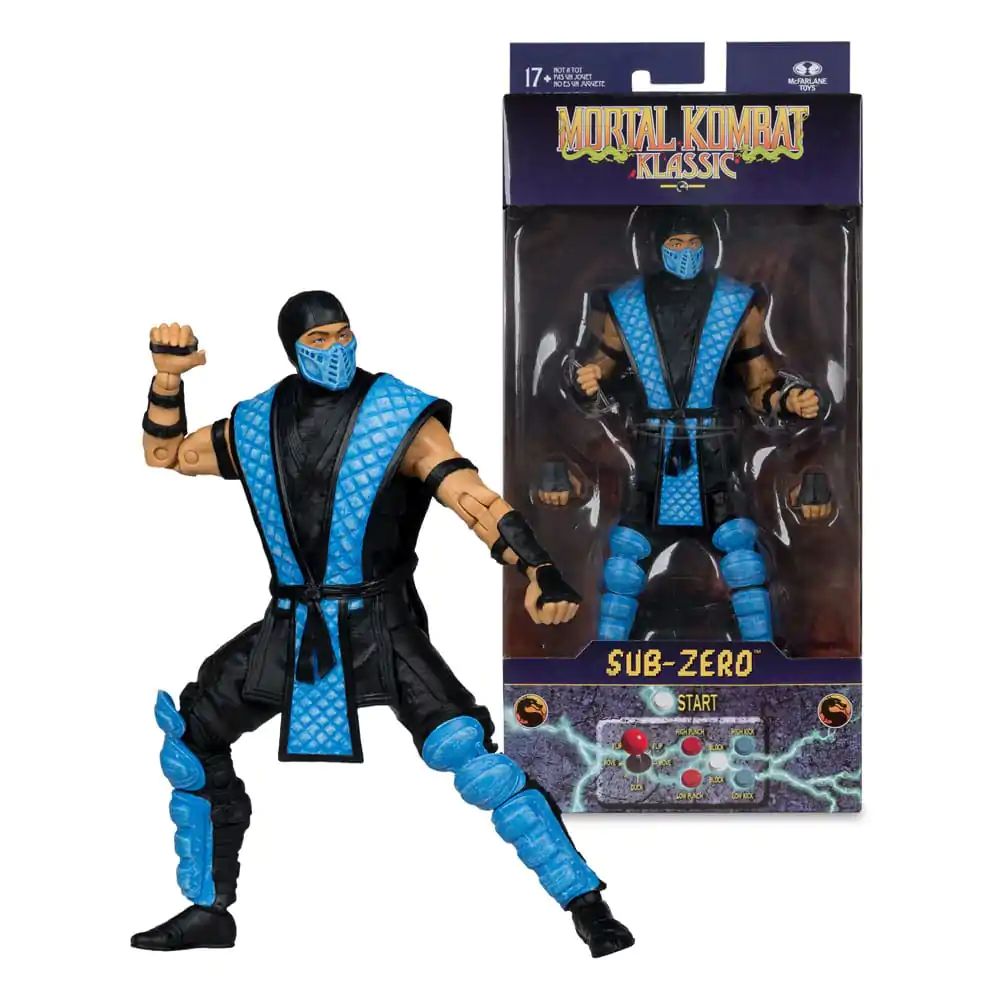 Mortal Kombat Klassics akcijska figura Sub-Zero 18 cm fotografija izdelka