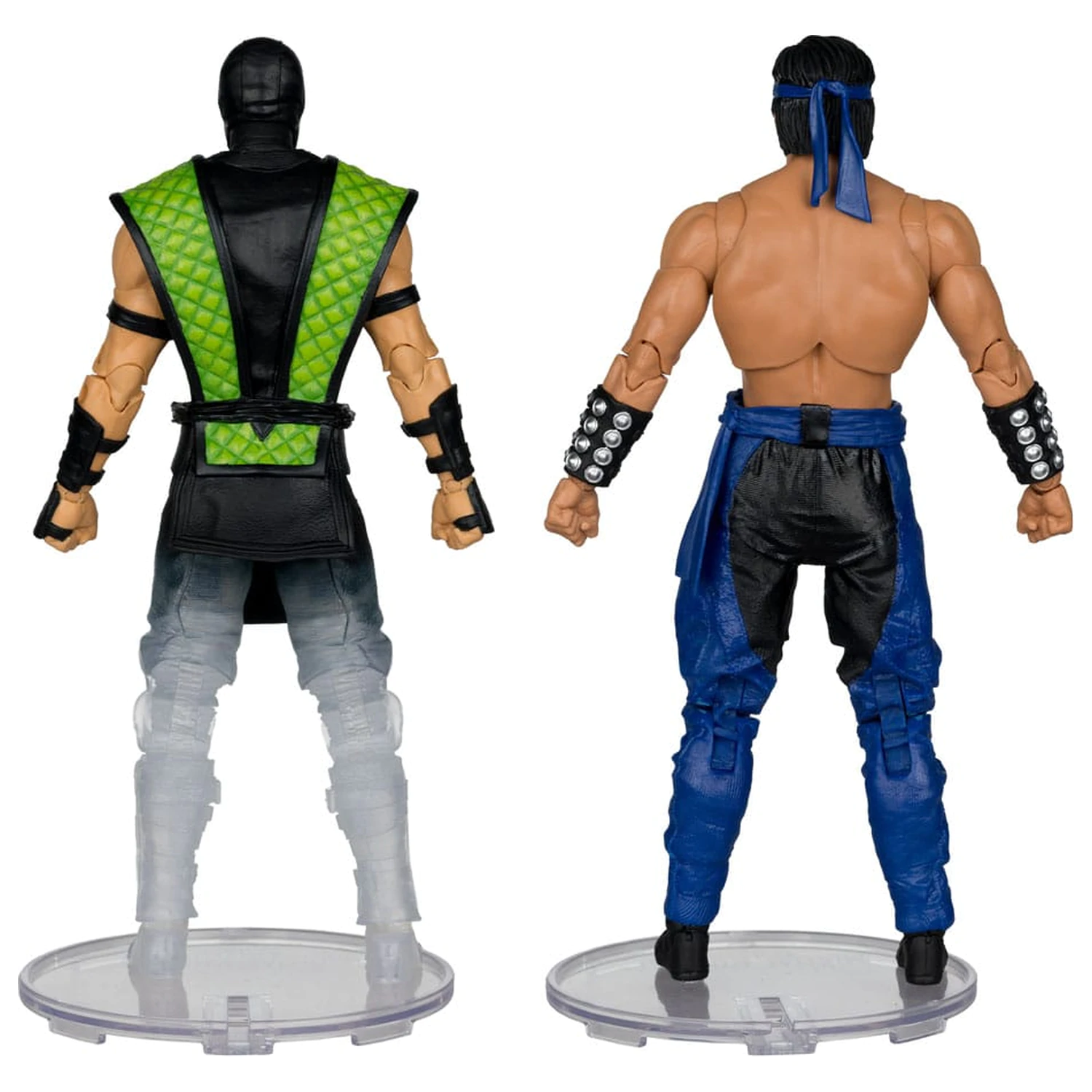 Mortal Kombat akcijska figura 2-paket Liu Kang proti Reptile (Klassics) 18 cm fotografija izdelka