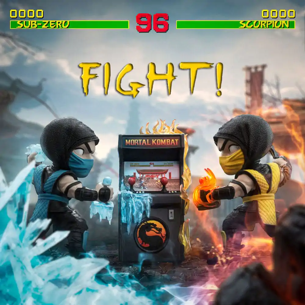 Mortal Kombat Mini Co. PVC Figure Scorpion vs. Subzero Arcade Set 15 cm fotografija izdelka