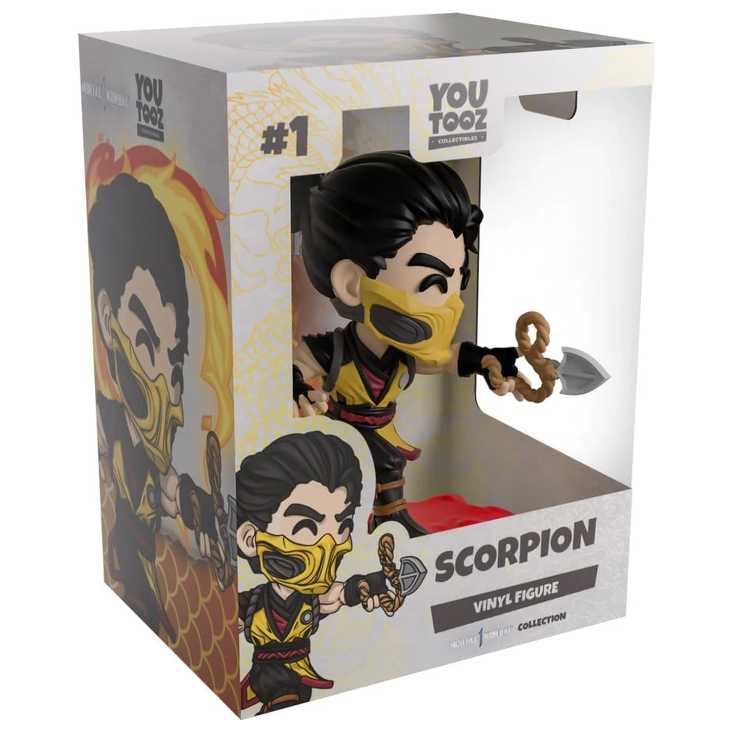 Mortal Kombat vinilna figura Scorpion 12 cm fotografija izdelka