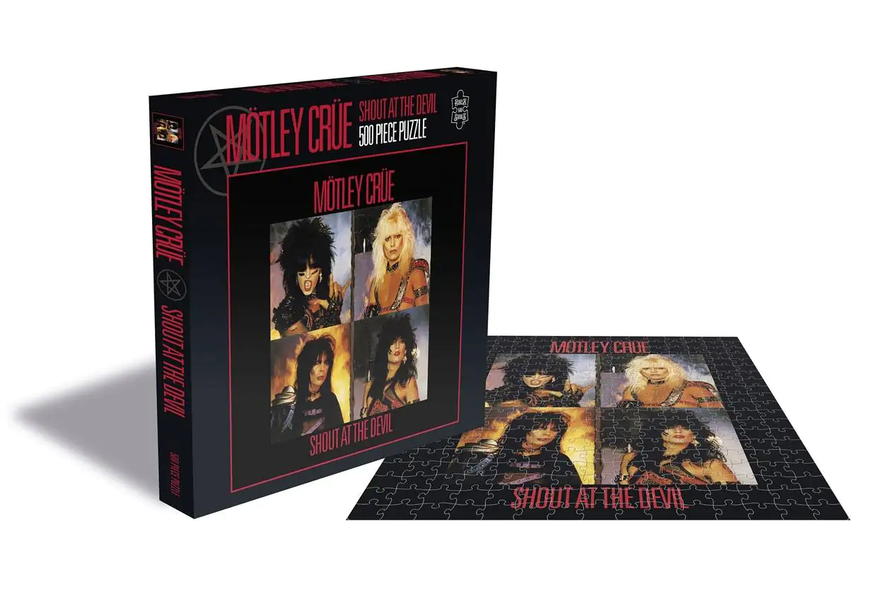 Mötley Crüe Puzzle Kričanje na hudiča fotografija izdelka