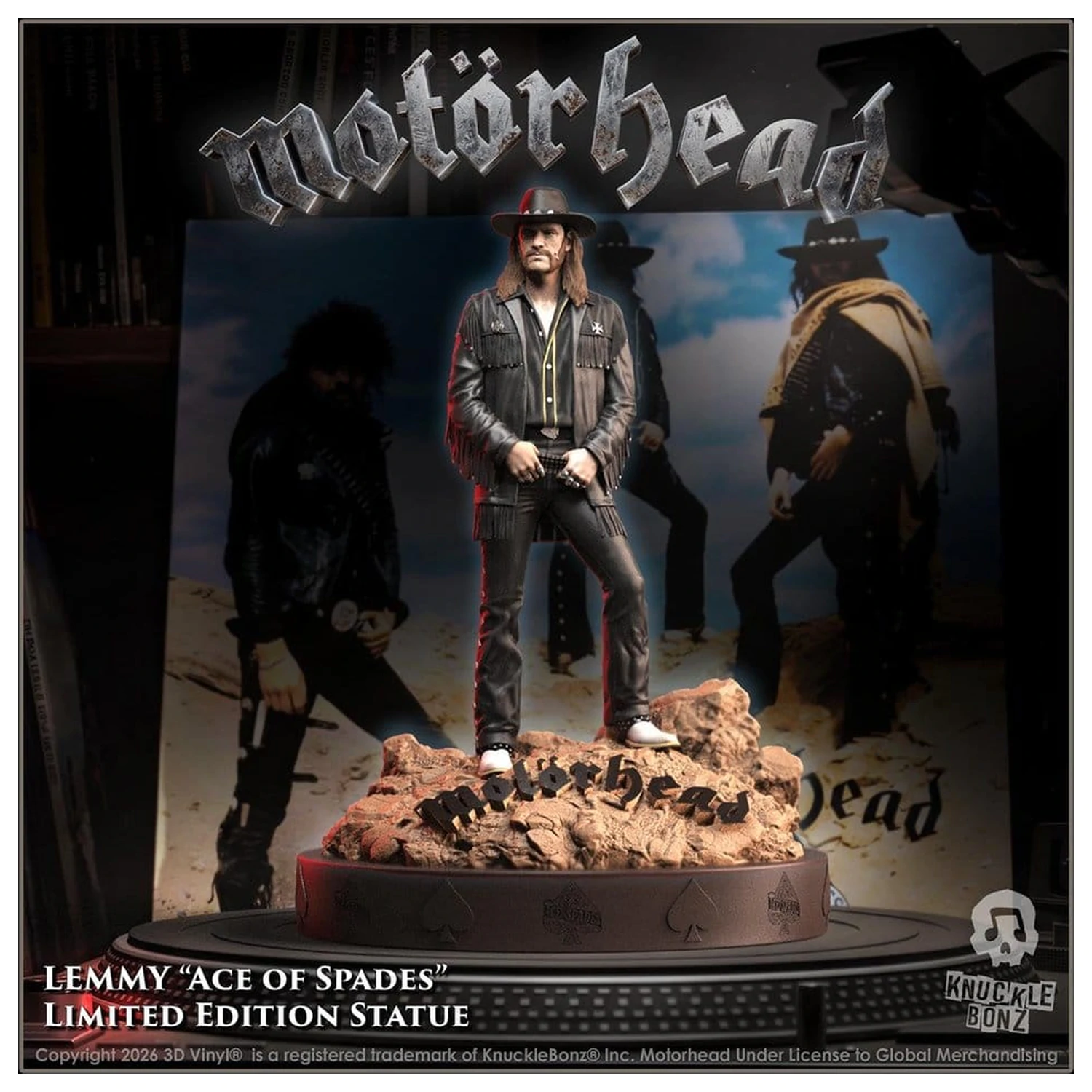 Motörhead Rock Iconz kip Lemmy IV Ace of Spades 20 cm fotografija izdelka