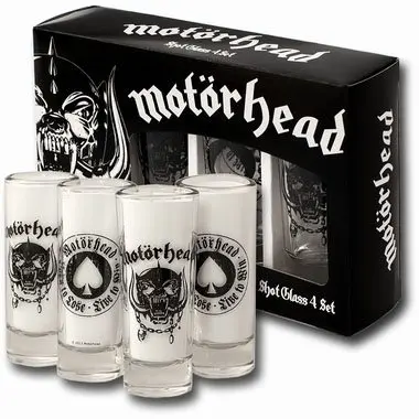 Motörhead Komplet kozarcev za žganje 4-Pack fotografija izdelka