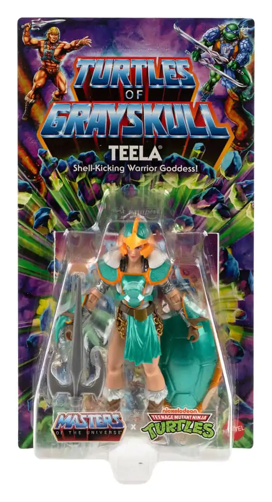 MOTU x TMNT: Turtles of Grayskull akcijska figura Teela 14 cm fotografija izdelka