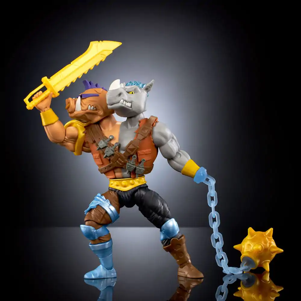 MOTU x TMNT: Turtles of Grayskull Deluxe Akcijska Figura 2Bopsteady 14 cm fotografija izdelka