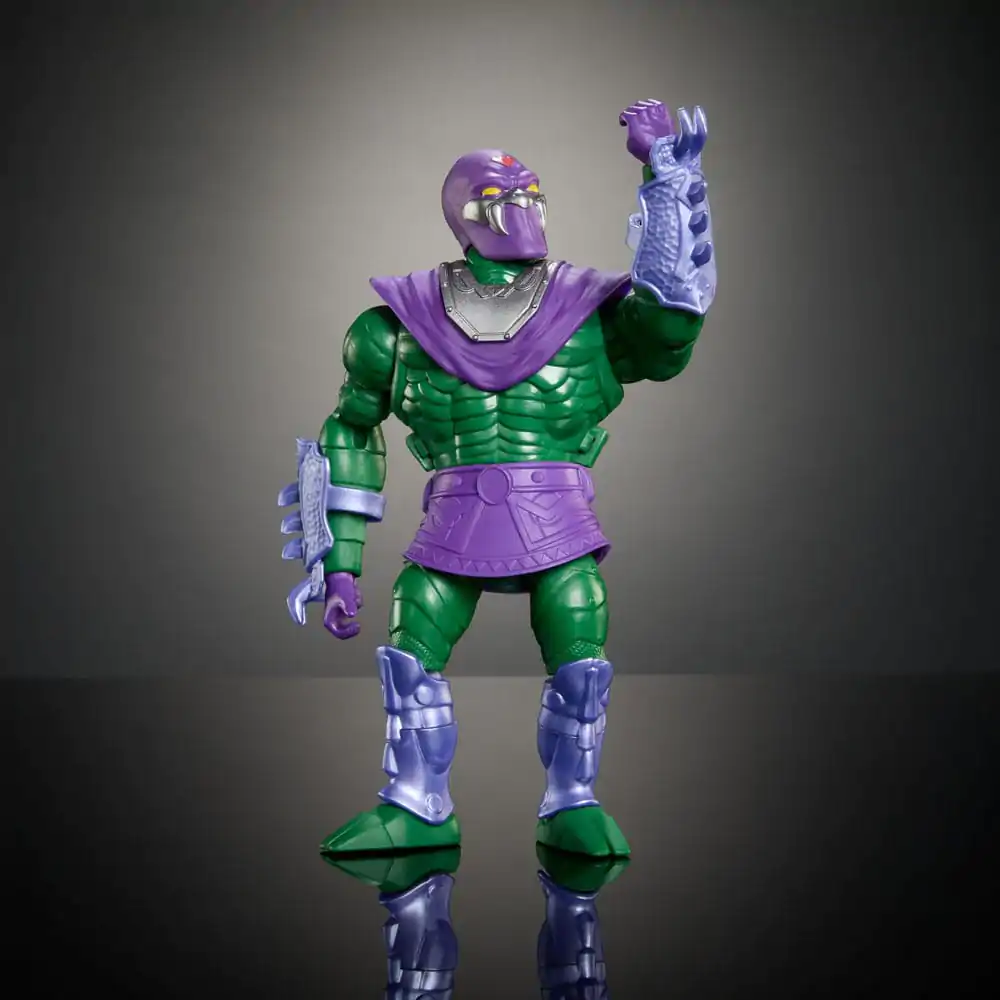MOTU x TMNT: Turtles of Grayskull Deluxe akcijska figura King Hiss 14 cm fotografija izdelka
