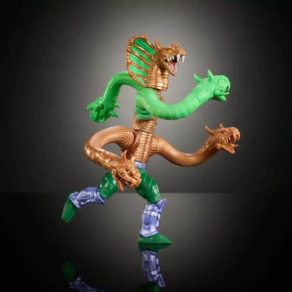 MOTU x TMNT: Turtles of Grayskull Deluxe akcijska figura King Hiss 14 cm fotografija izdelka