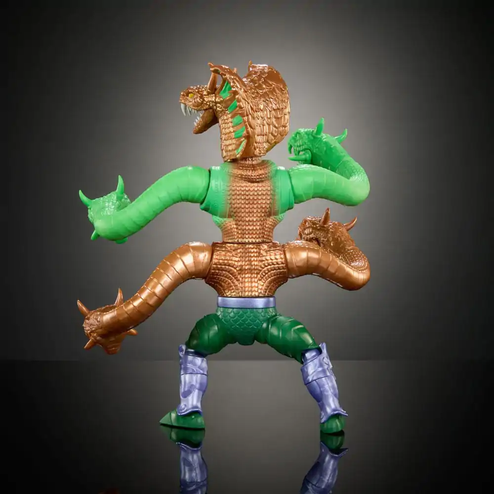 MOTU x TMNT: Turtles of Grayskull Deluxe akcijska figura King Hiss 14 cm fotografija izdelka