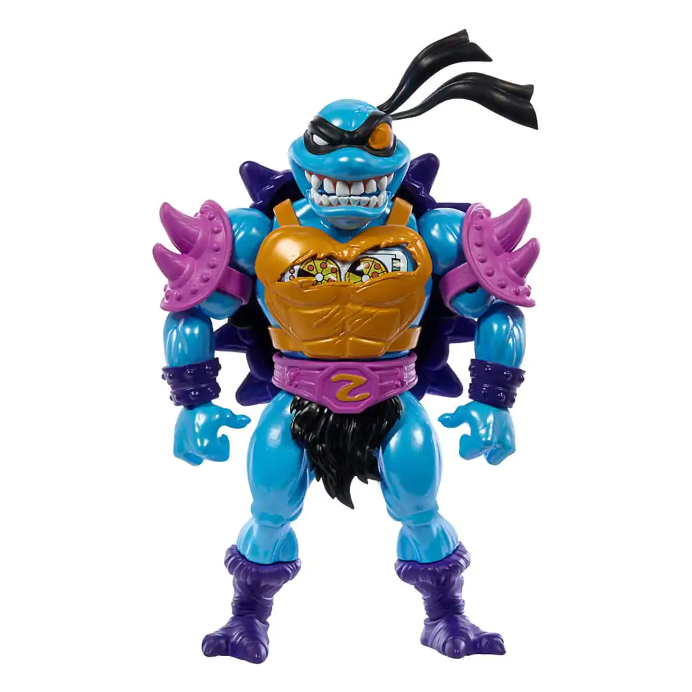 MOTU x TMNT: Turtles of Grayskull Deluxe akcijska figura Sla'ker 14 cm fotografija izdelka