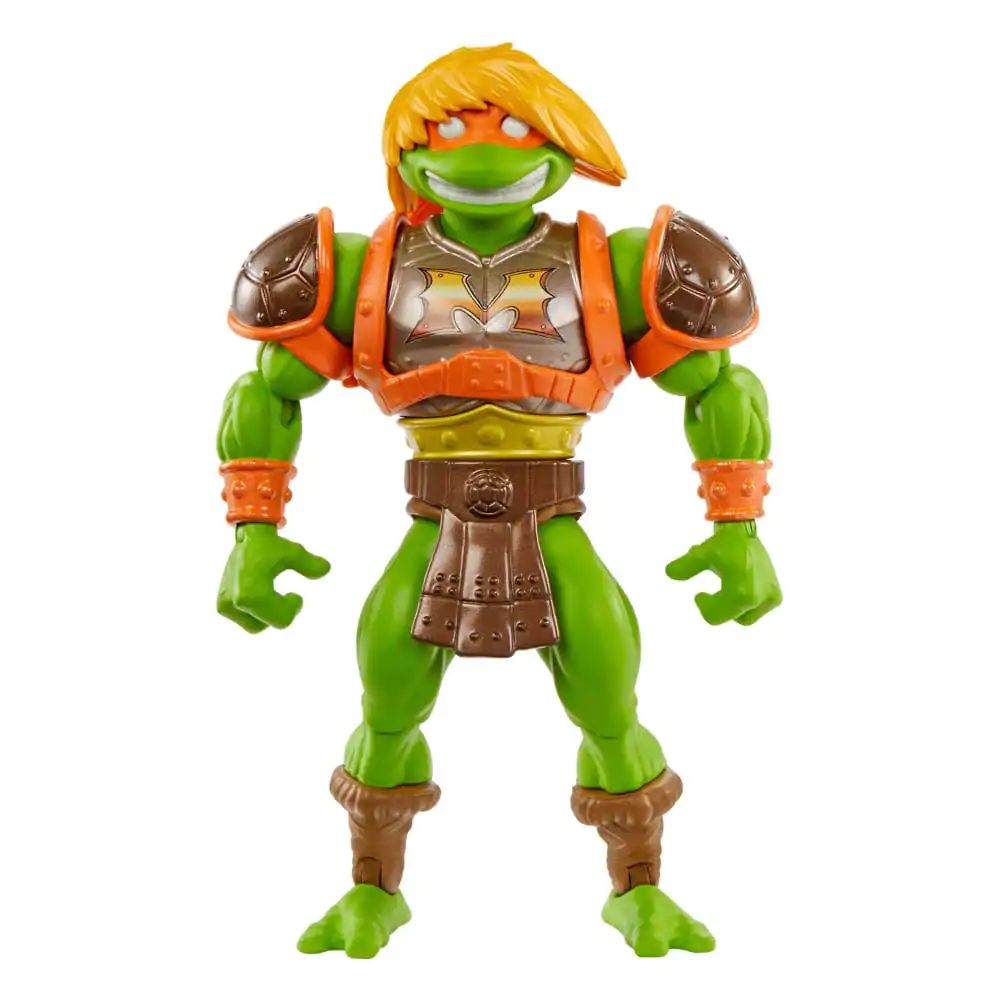 MOTU x TMNT: Turtles of Grayskull Akcijska Figura Michelangelo 14 cm fotografija izdelka