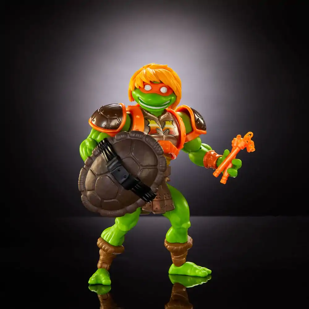 MOTU x TMNT: Turtles of Grayskull Akcijska Figura Michelangelo 14 cm fotografija izdelka