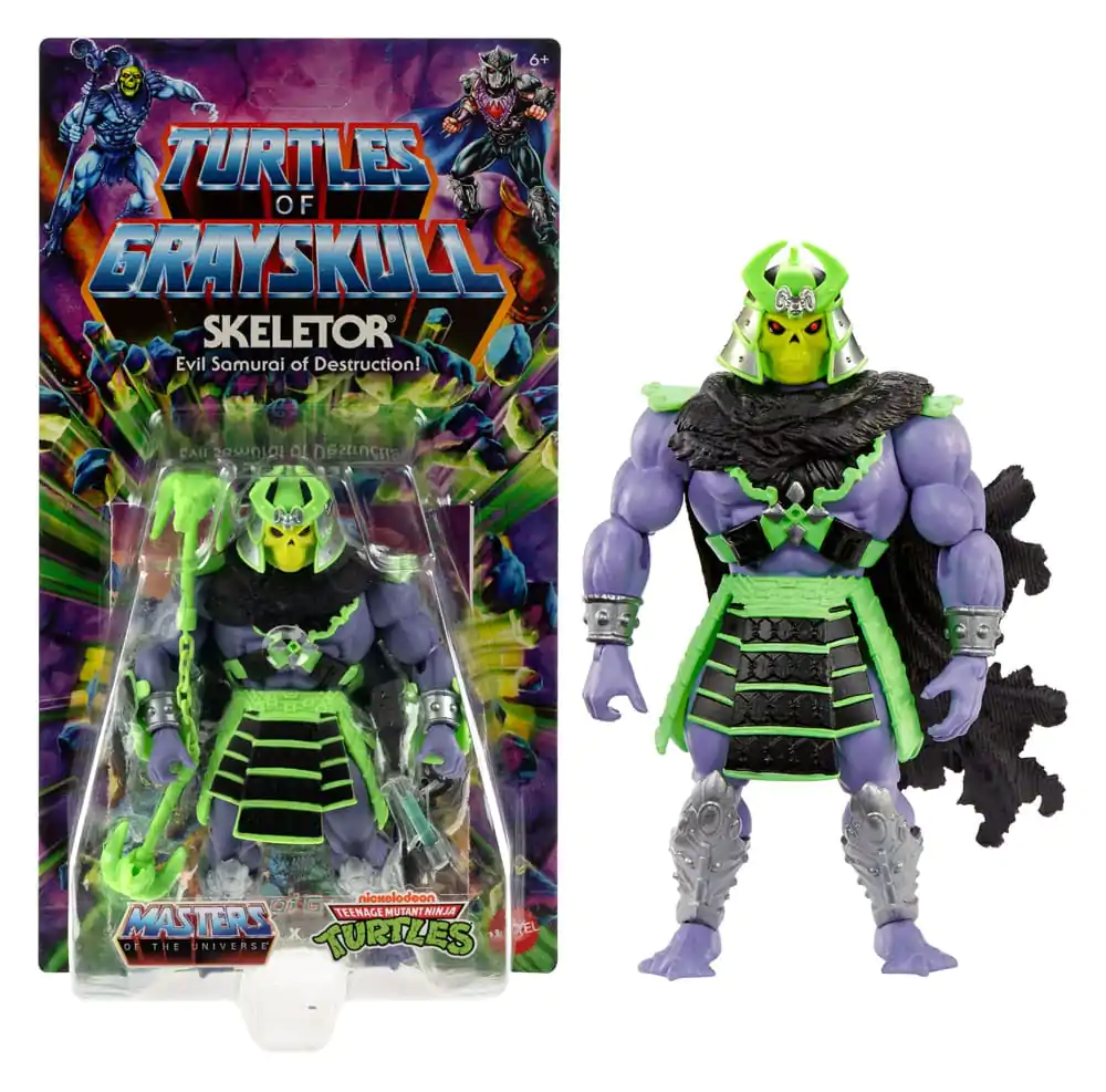 MOTU x TMNT: Turtles of Grayskull akcijska figura Skeletor 14 cm fotografija izdelka