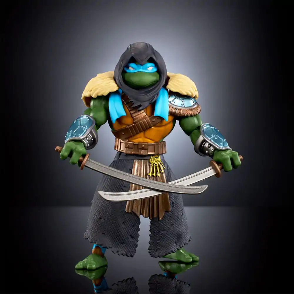 MOTU x TMNT: Turtles of Grayskull akcijska figura Stealth Armor Leonardo 14 cm fotografija izdelka