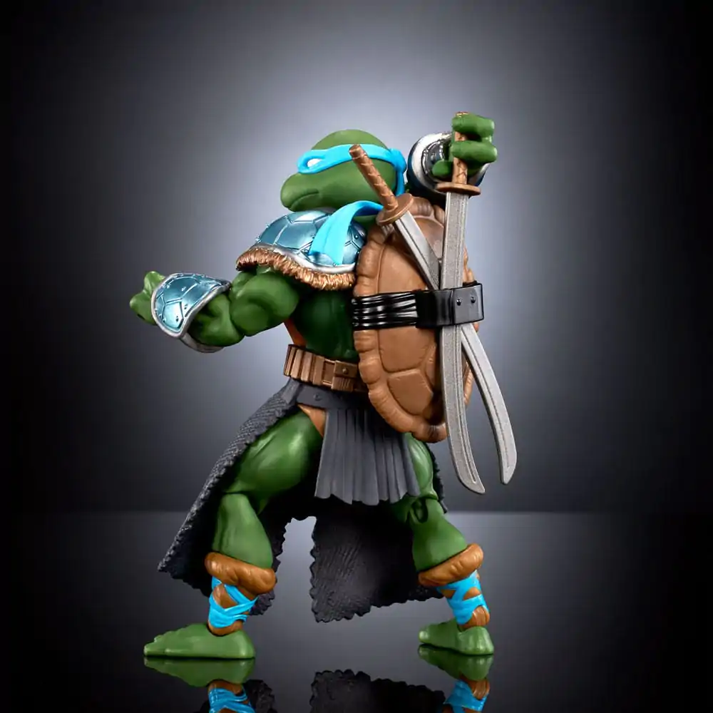 MOTU x TMNT: Turtles of Grayskull akcijska figura Stealth Armor Leonardo 14 cm fotografija izdelka