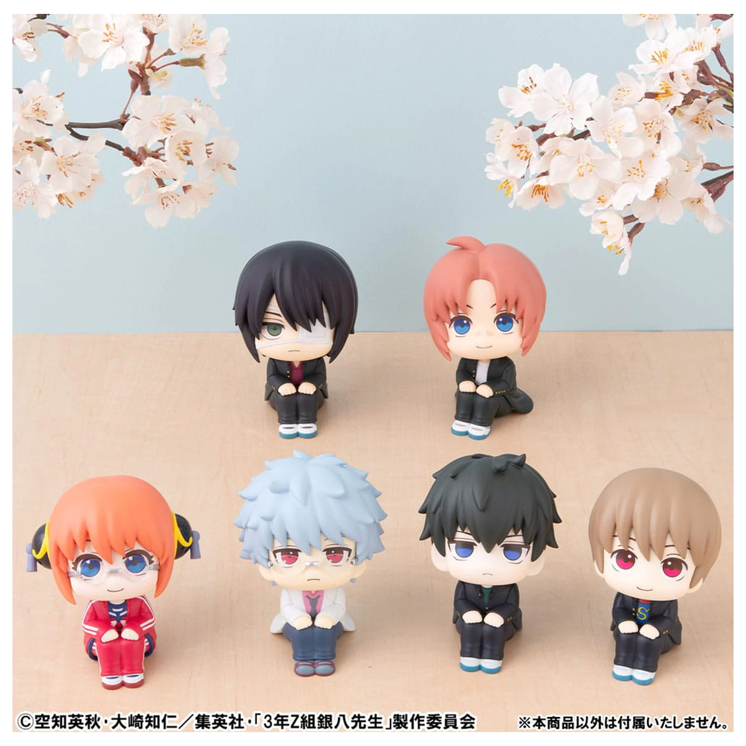 Mr. Ginpachi´s Zany Class Look Up PVC Kipi Shinsuke Takasugi & Kamui (z darilom) 11 cm fotografija izdelka