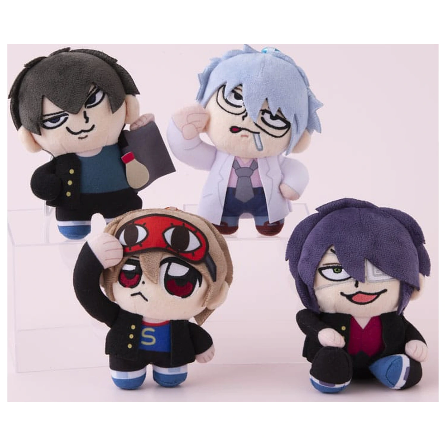 Mr. Ginpachi's Zany Class x Okawabukubu Youth Plišasti obesek za ključe Toshiro Hijikata 12 cm fotografija izdelka