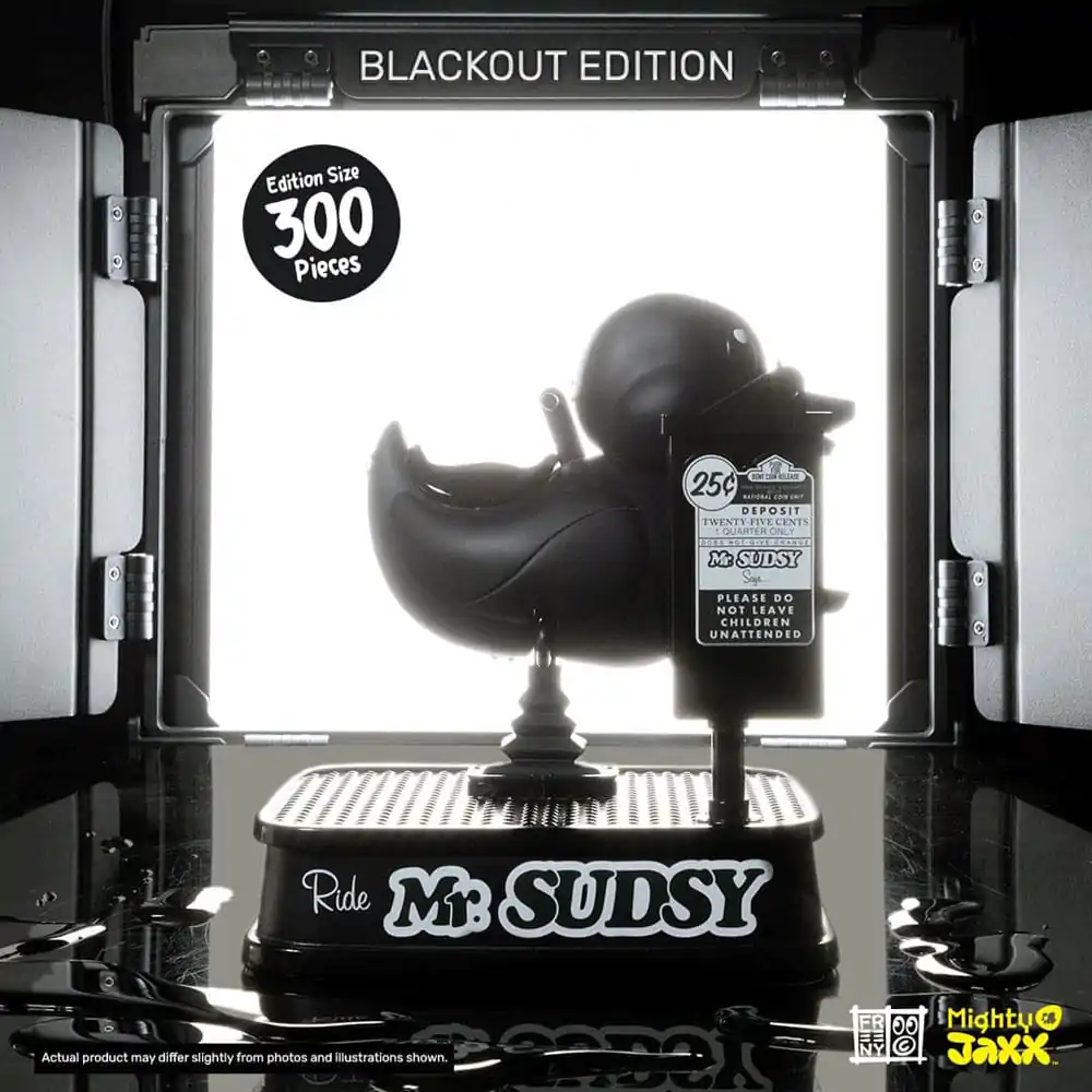 Mr Sudsy Animal Rides Blackout Edition by Jason Freeny 20 cm fotografija izdelka