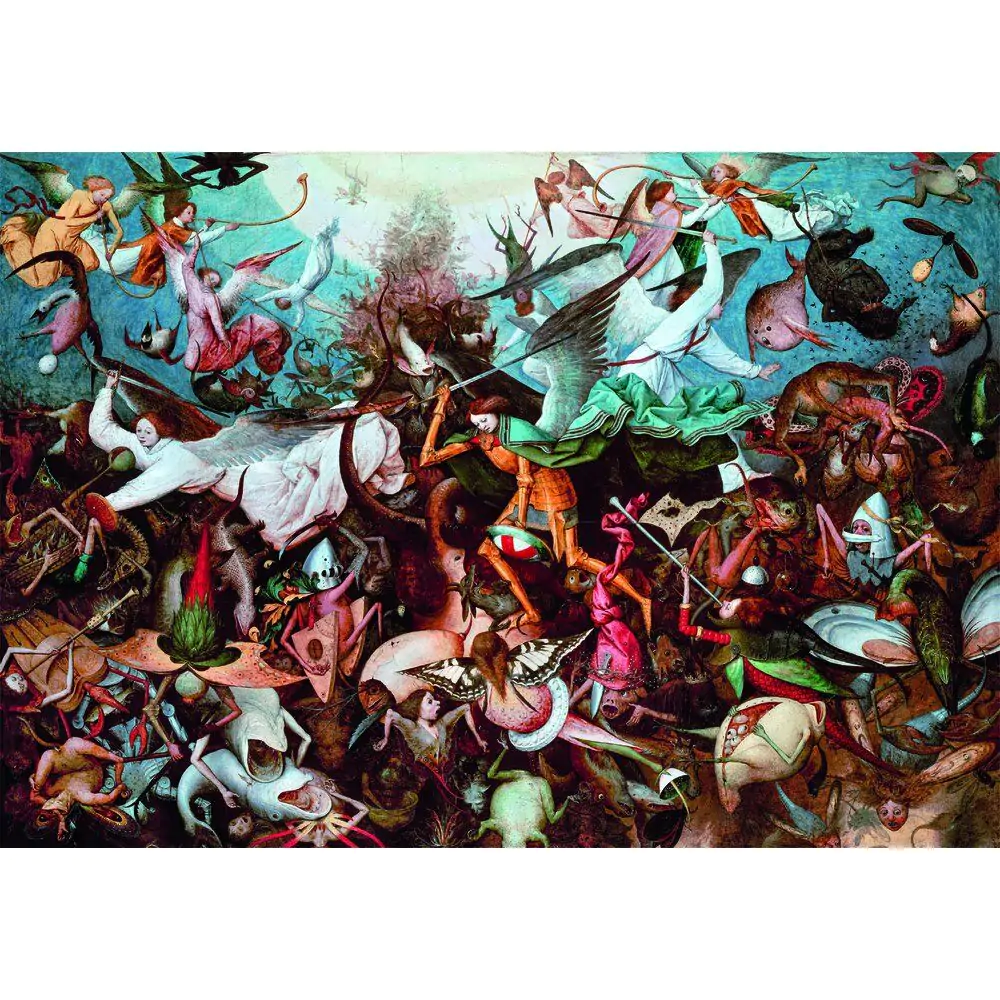 Museum Bruegel The Fall of the Rebel Angels puzzle 1000 kosov fotografija izdelka