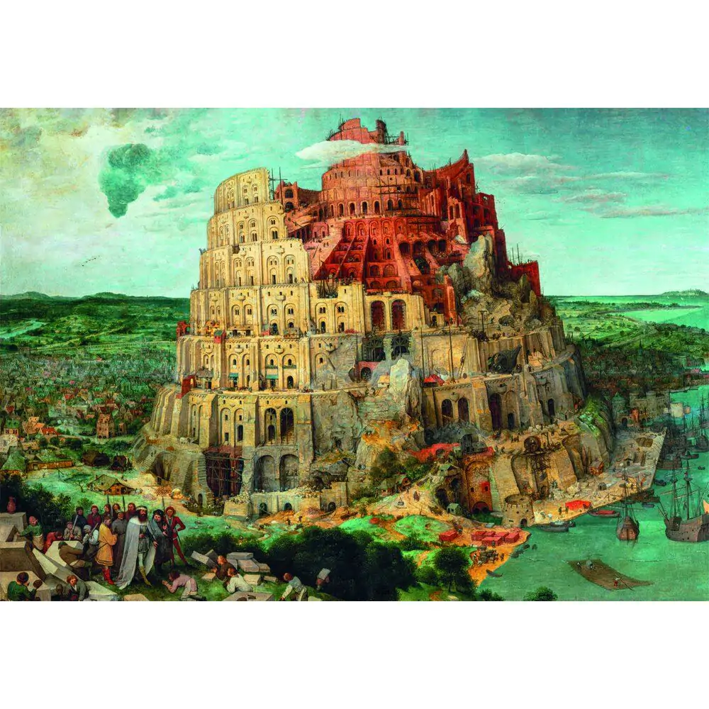 Museum Bruegel The Tower of Babel sestavljanka 1000 kosov fotografija izdelka