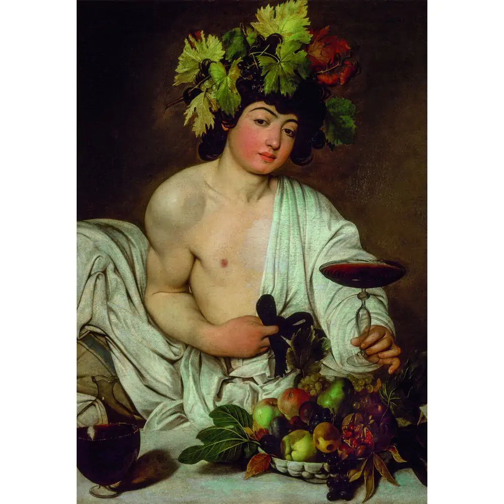 Museum Caravaggio Bacchus sestavljanka 1000 kosov fotografija izdelka