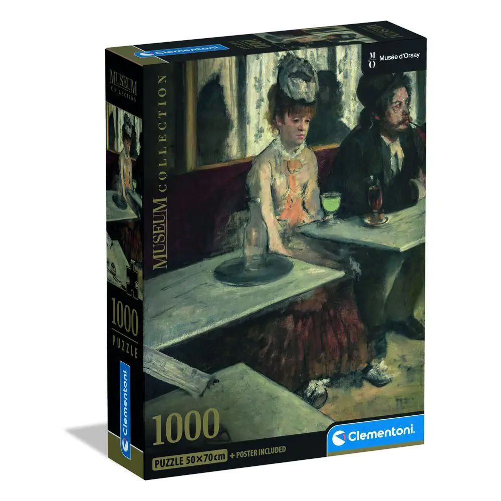 Museum Degas Dans un Cafe sestavljanka 1000pcs fotografija izdelka