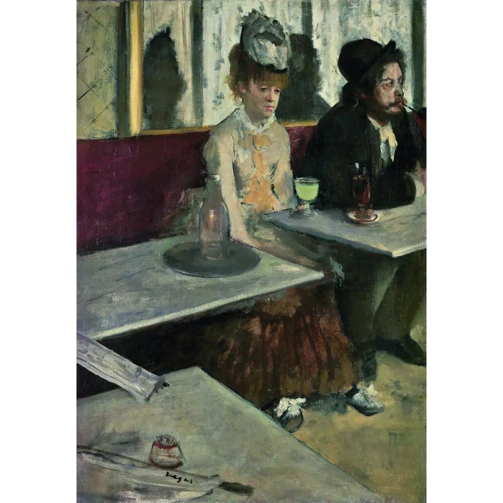 Museum Degas Dans un Cafe sestavljanka 1000pcs fotografija izdelka